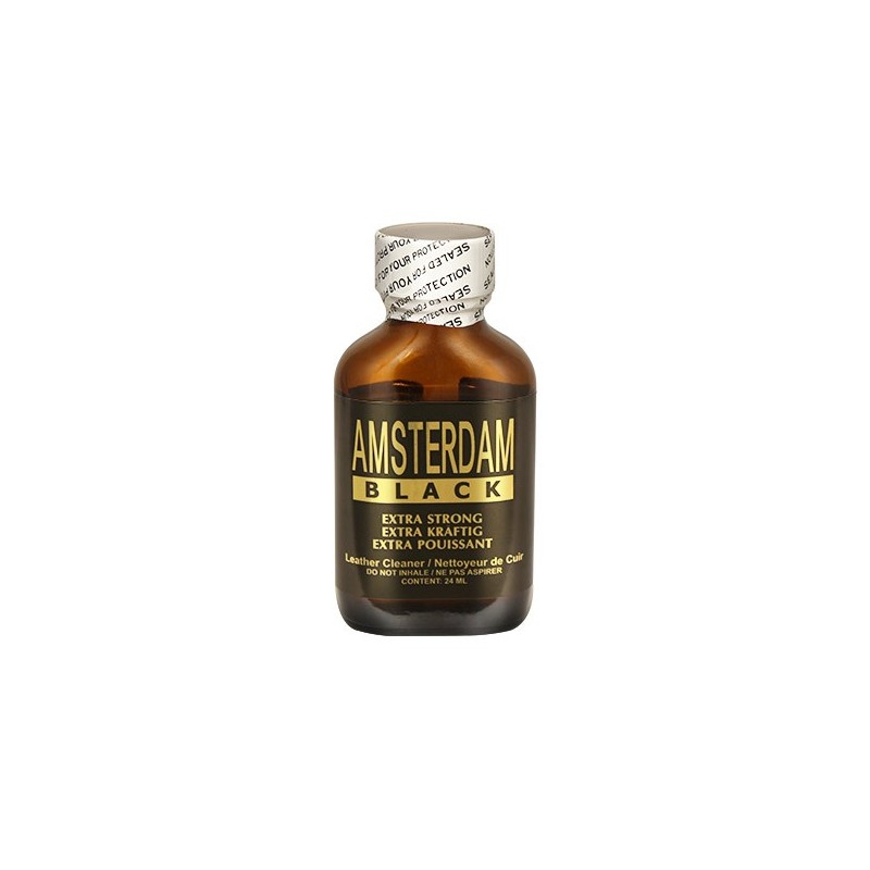 Amsterdam Black 24ml - Large Poppers