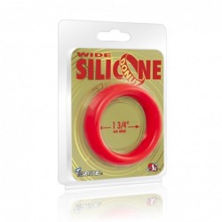 SI IGNITE Wide Silicone Donut 4,4 cm (1,75 in), Red - TOYS