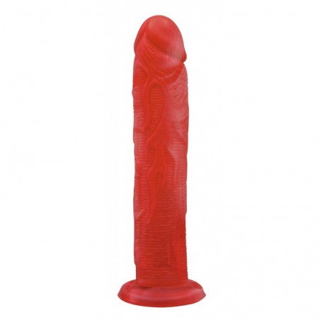 SI IGNITE Pimp my Rod with Suction, 25 cm (10 in), Red - TOYS