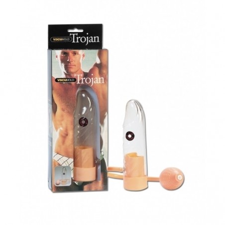 Vacumold Trojan Penis Shape Developer, Pump, 17 cm (6,7 in), Clear - TOYS