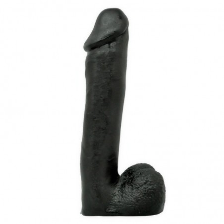 Fetish Fantasy Extreme 12" Hollow Strap-On Samuel, PVC, Black, 30 cm (12 in), Ø 6 cm (2,25 in) - TOYS