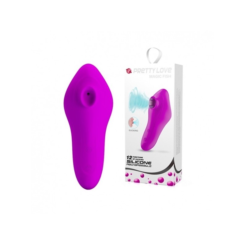 Baile Pretty Love Magic Fish, Masturbator, Silicone, Pink - TOYS