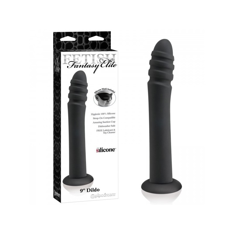 Fetish Fantasy Elite, Dildo, 23 cm (9 in), Black - TOYS