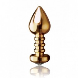 Fetish Fantasy Gold, Luv Anal Plug, Aluminium, Gold, 8 cm (3,25 in) - TOYS