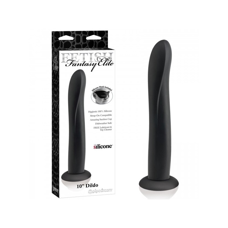 Fetish Fantasy Elite, Dildo, Black, 25,5 cm (10'') - TOYS