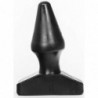 ALL BLACK Butt Plug AB77, Vinyl, Black, 15,5 cm (6 in) - TOYS