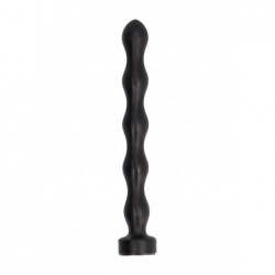 ALL BLACK Anal Chain AB70, Vinyl, Black, 41,5 cm (16 in) - TOYS