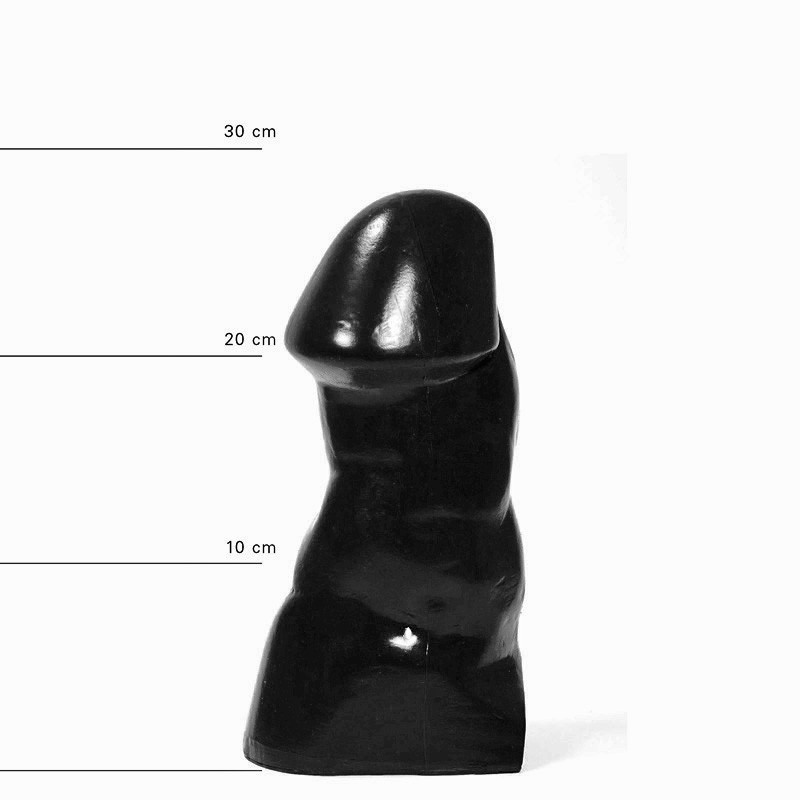 ALL BLACK Dong Mark, Vinyl, Black, 25 cm (9,8 in), Ø 9,5 cm (3,7 in) - TOYS