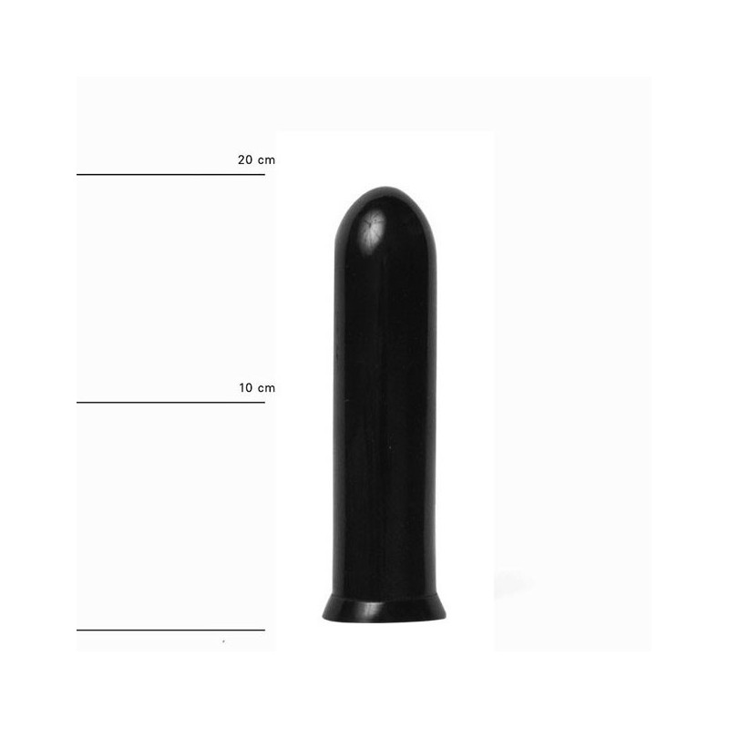 ALL BLACK Dong, Vinyl, Black, 19 cm (7,5 in), Ø 4,7 cm (1,8 in) - TOYS