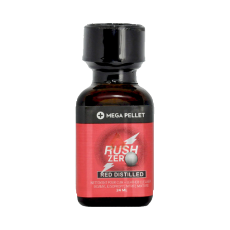 Rush Zero Red Distilled 24ml - POPPERS