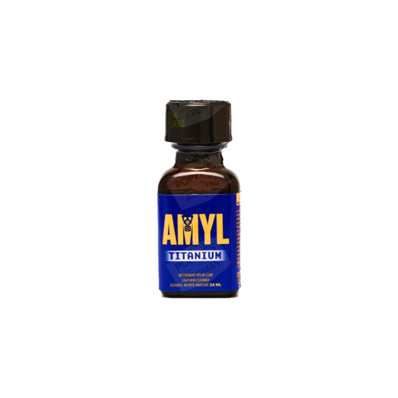 Amyl Titanium Square 24ml - POPPERS